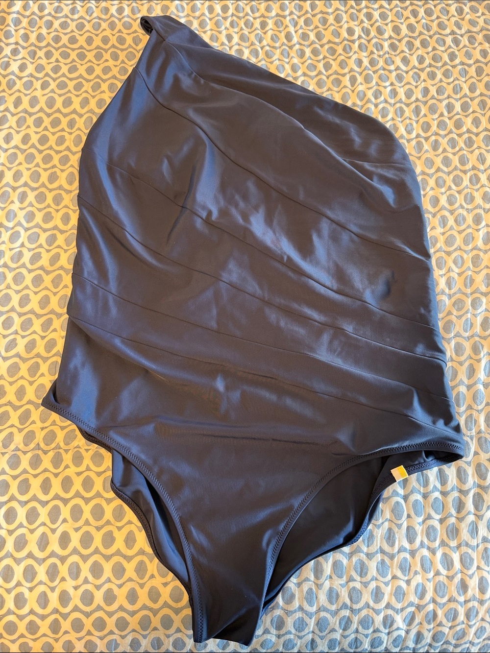Summersalt Size 16 The Sidestroke One Piece Swimsuit in Deep Sea Navy